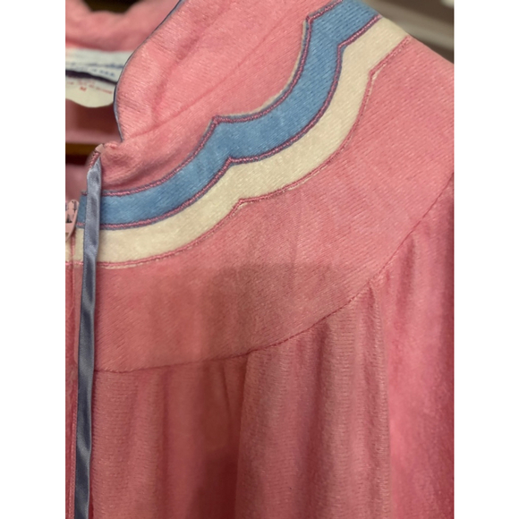 Vintage N's Charm Pink Lounge Dress Size M - Picture 4 of 4